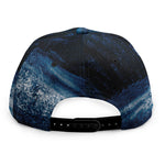 Night Forest And Moonlight Print Snapback Cap