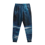Night Forest And Moonlight Print Sweatpants
