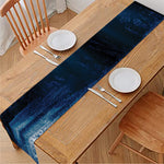 Night Forest And Moonlight Print Table Runner