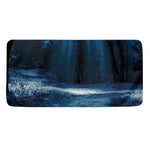 Night Forest And Moonlight Print Towel