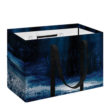 Night Forest And Moonlight Print Utility Tote Bag