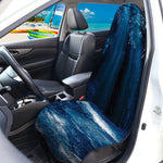 Night Forest And Moonlight Print Waterproof Car Seat Cover