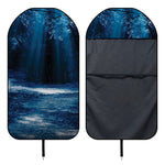 Night Forest And Moonlight Print Waterproof Car Seat Cover