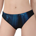 Night Forest And Moonlight Print Women's Panties