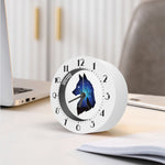 Night Forest Wolf Spirit Print Alarm Clock