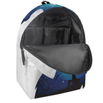 Night Forest Wolf Spirit Print Backpack