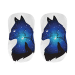 Night Forest Wolf Spirit Print Bar Stool Covers