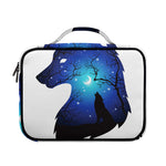 Night Forest Wolf Spirit Print Briefcase Bible Bag