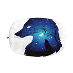 Night Forest Wolf Spirit Print Car Side Mirror Covers