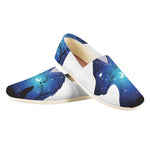 Night Forest Wolf Spirit Print Casual Shoes