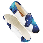 Night Forest Wolf Spirit Print Casual Shoes