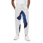 Night Forest Wolf Spirit Print Cotton Pants
