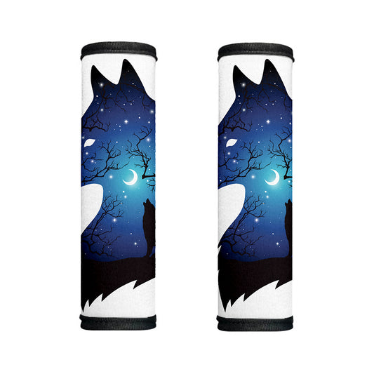 Night Forest Wolf Spirit Print Handle Covers