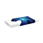 Night Forest Wolf Spirit Print Piano Keyboard Cover