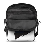 Night Forest Wolf Spirit Print Rectangular Crossbody Bag
