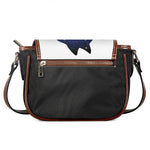 Night Forest Wolf Spirit Print Saddle Bag
