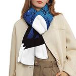 Night Forest Wolf Spirit Print Scarf