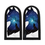 Night Forest Wolf Spirit Print Skillet Handle Cover