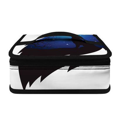 Night Forest Wolf Spirit Print Small Lunch Bag
