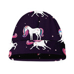 Night Girly Unicorn Pattern Print Beanie