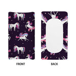 Night Girly Unicorn Pattern Print Changing Pad Cover