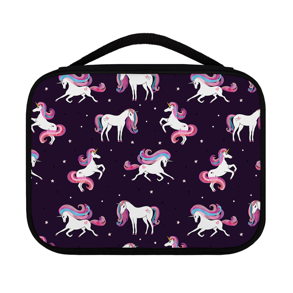 Night Girly Unicorn Pattern Print Classic Bible Case