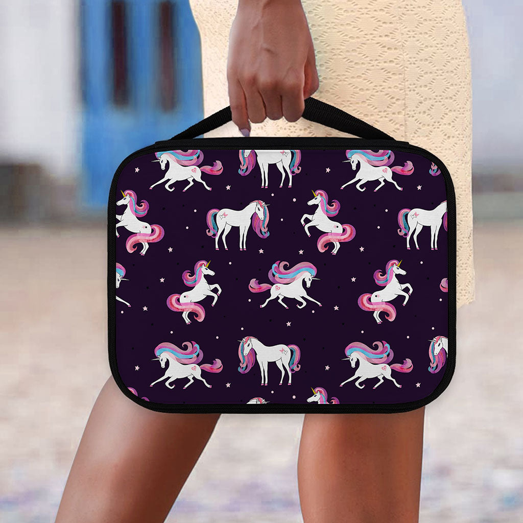 Night Girly Unicorn Pattern Print Classic Bible Case