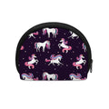 Night Girly Unicorn Pattern Print Coin Purse