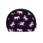 Night Girly Unicorn Pattern Print Coin Purse