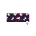 Night Girly Unicorn Pattern Print Extended Mouse Pad