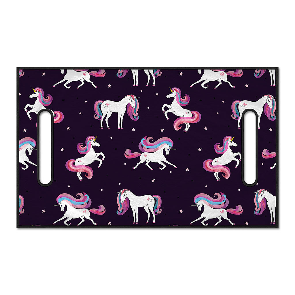 Night Girly Unicorn Pattern Print Golf Cart Seat Cover
