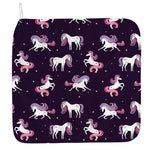 Night Girly Unicorn Pattern Print Hand Towel