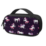 Night Girly Unicorn Pattern Print Insulin Cooler Travel Case