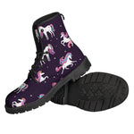 Night Girly Unicorn Pattern Print Backpack