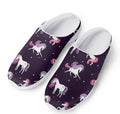 Night Girly Unicorn Pattern Print Mesh Casual Shoes