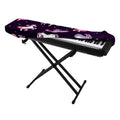 Night Girly Unicorn Pattern Print Piano Keyboard Cover