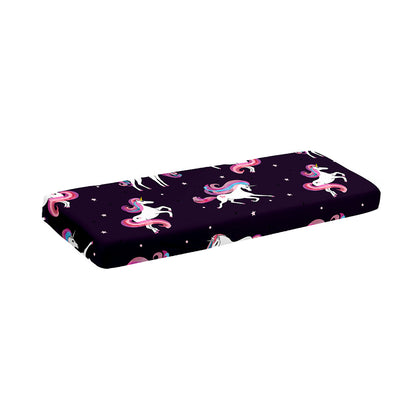Night Girly Unicorn Pattern Print Piano Keyboard Cover