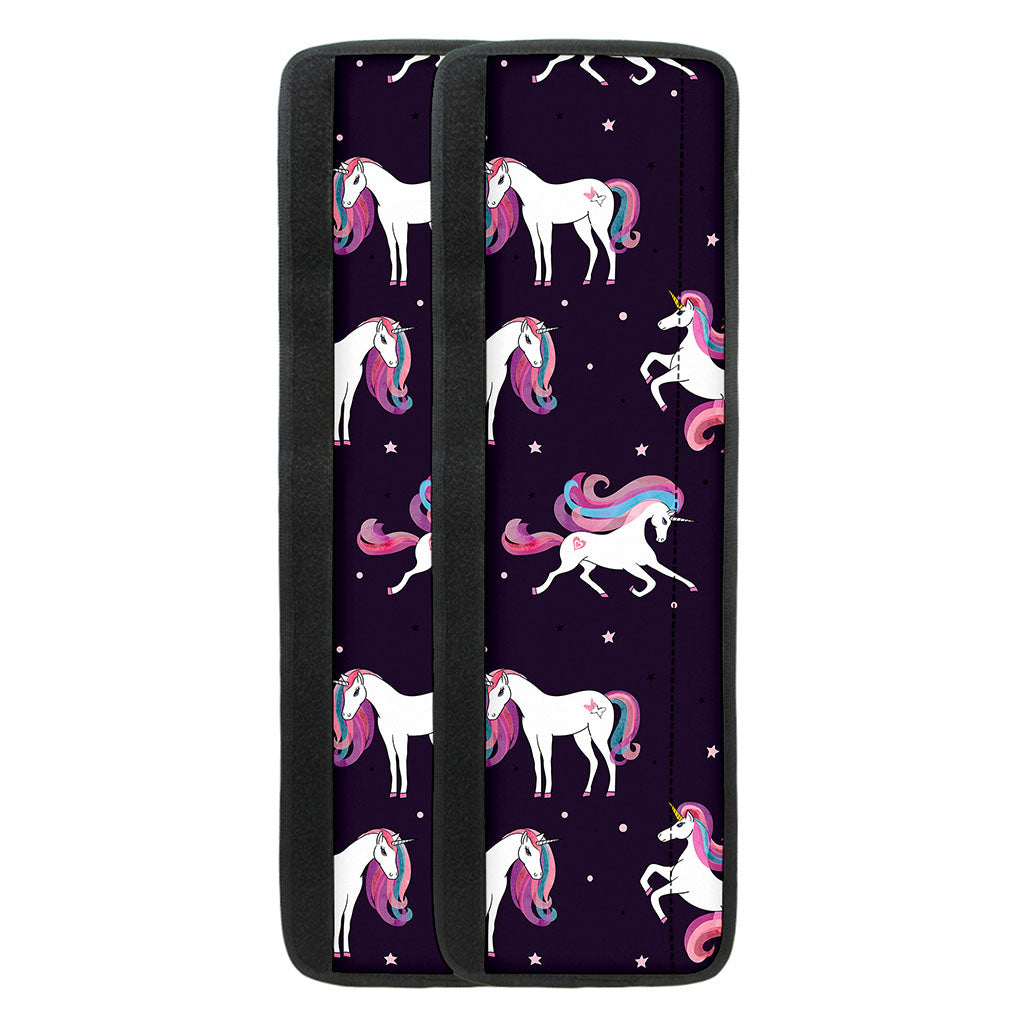Night Girly Unicorn Pattern Print Refrigerator Handle Covers