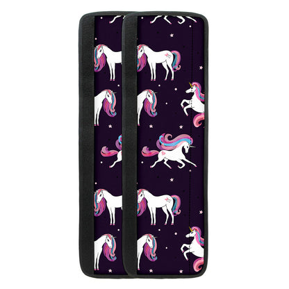 Night Girly Unicorn Pattern Print Refrigerator Handle Covers