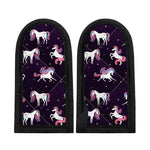 Night Girly Unicorn Pattern Print Skillet Handle Cover