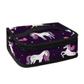 Night Girly Unicorn Pattern Print Small Lunch Bag