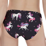 Night Girly Unicorn Pattern Print Women's Panties