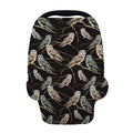 Night Owl Pattern Print Baby Seat Cover