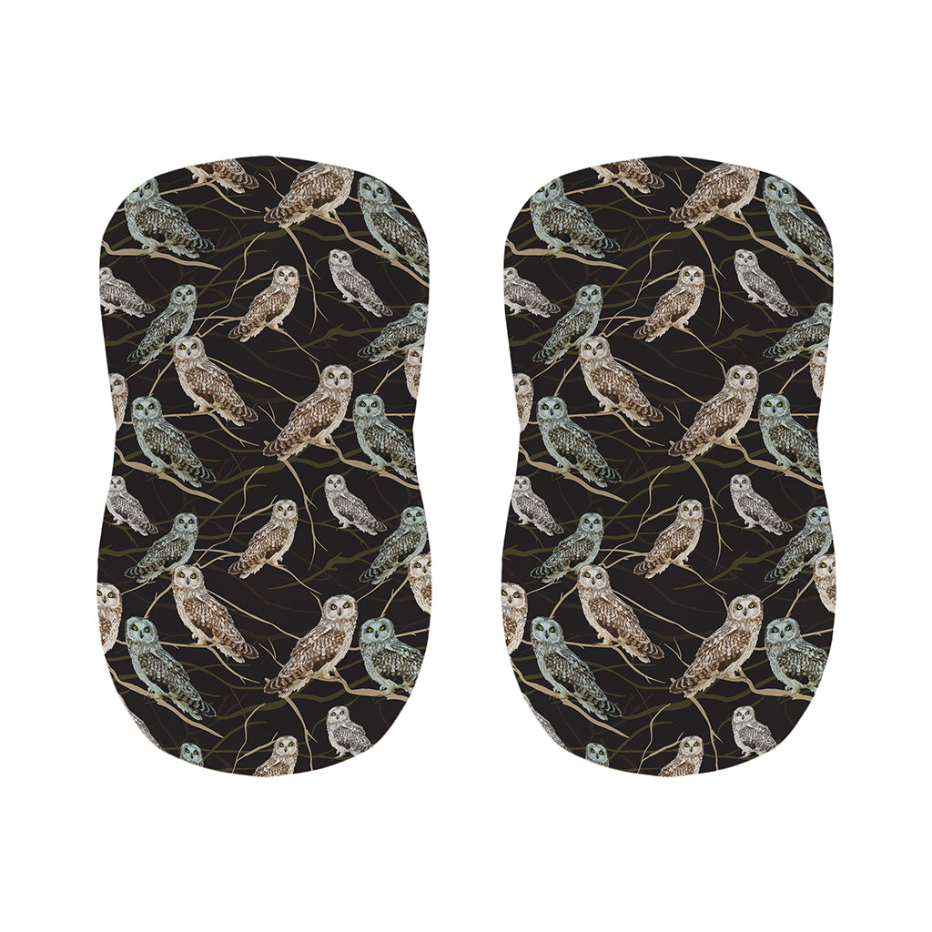 Night Owl Pattern Print Bar Stool Covers