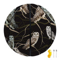 Night Owl Pattern Print Basketball