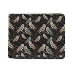 Night Owl Pattern Print Bifold Wallet