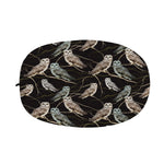 Night Owl Pattern Print Car Side Mirror Covers