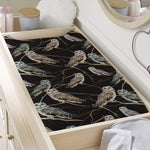 Night Owl Pattern Print Changing Pad Cover