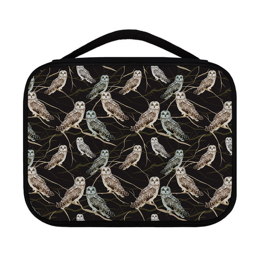 Night Owl Pattern Print Classic Bible Case