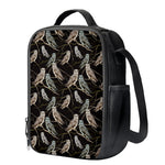 Night Owl Pattern Print Crossbody Lunch Bag